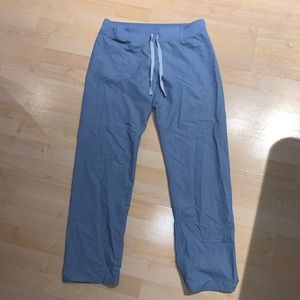 FIGS Heather Indigo Basic Livingston Scrub Pants